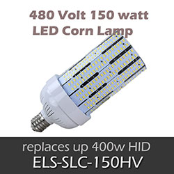 ELS 480V 150 watt LED Corn Lamps